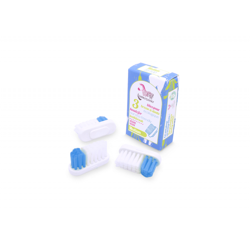 Recharge 3 têtes de Brosse à Dents Medium
