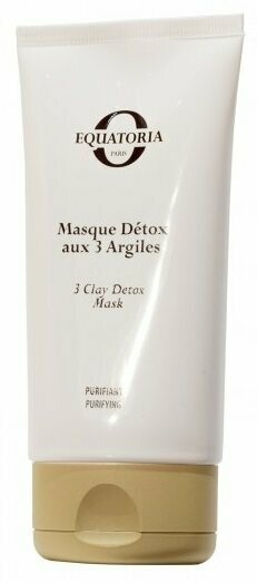 Masque Détox aux 3 Argiles - Equatoria Masque Détox aux 3 Argiles - Equatoria
