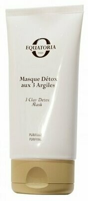 Masque Détox aux 3 Argiles - Equatoria Masque Détox aux 3 Argiles - Equatoria