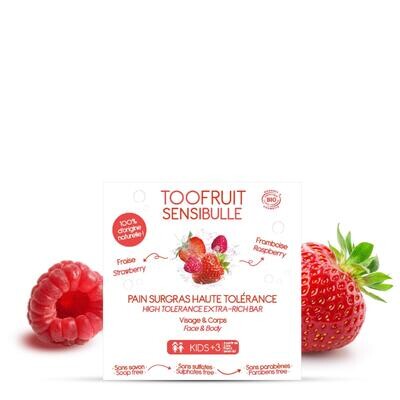 Pain Surgras Sensibulle Fraise/Framboise - TOO FRUIT Pain Surgras Sensibulle Fraise/Framboise - TOO FRUIT