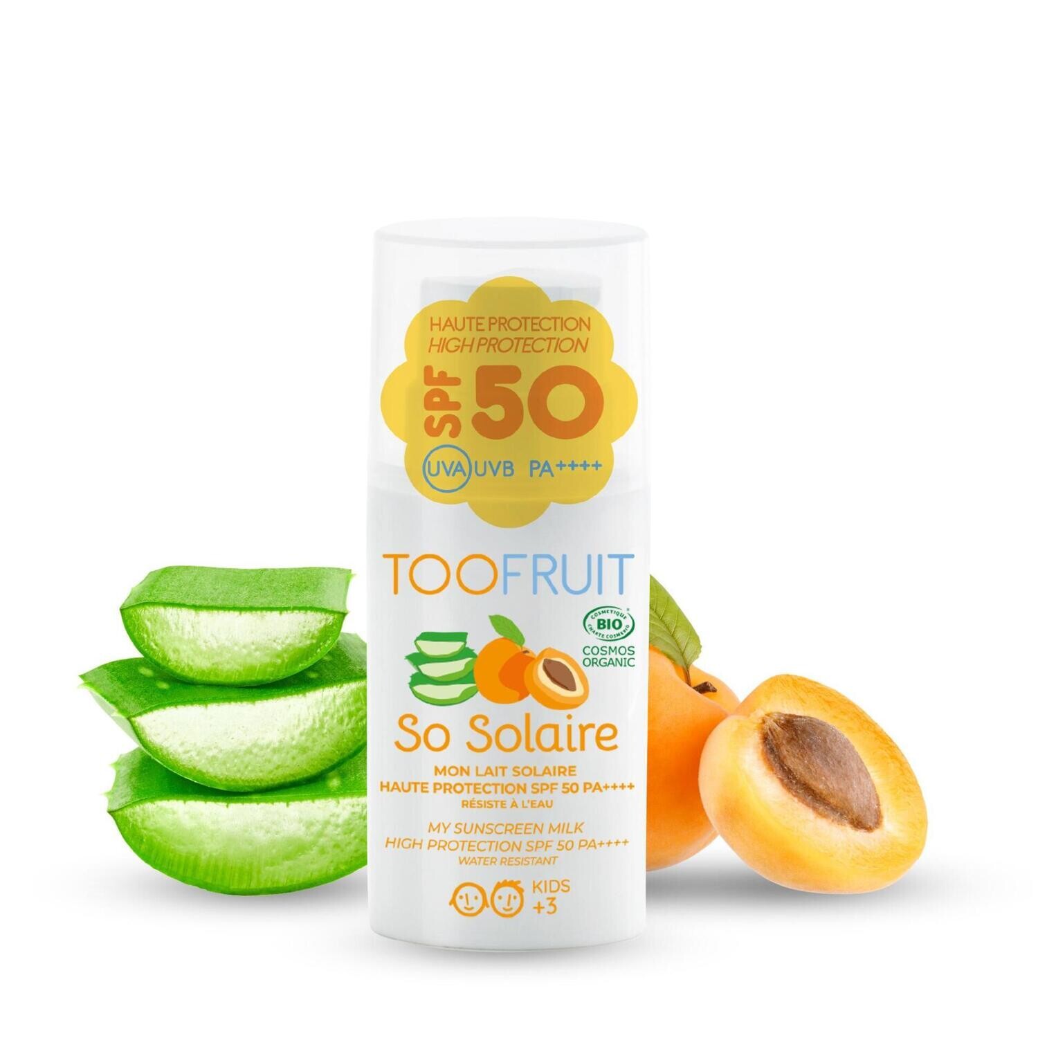 Lait Solaire SPF 50 30ml - TOO FRUIT