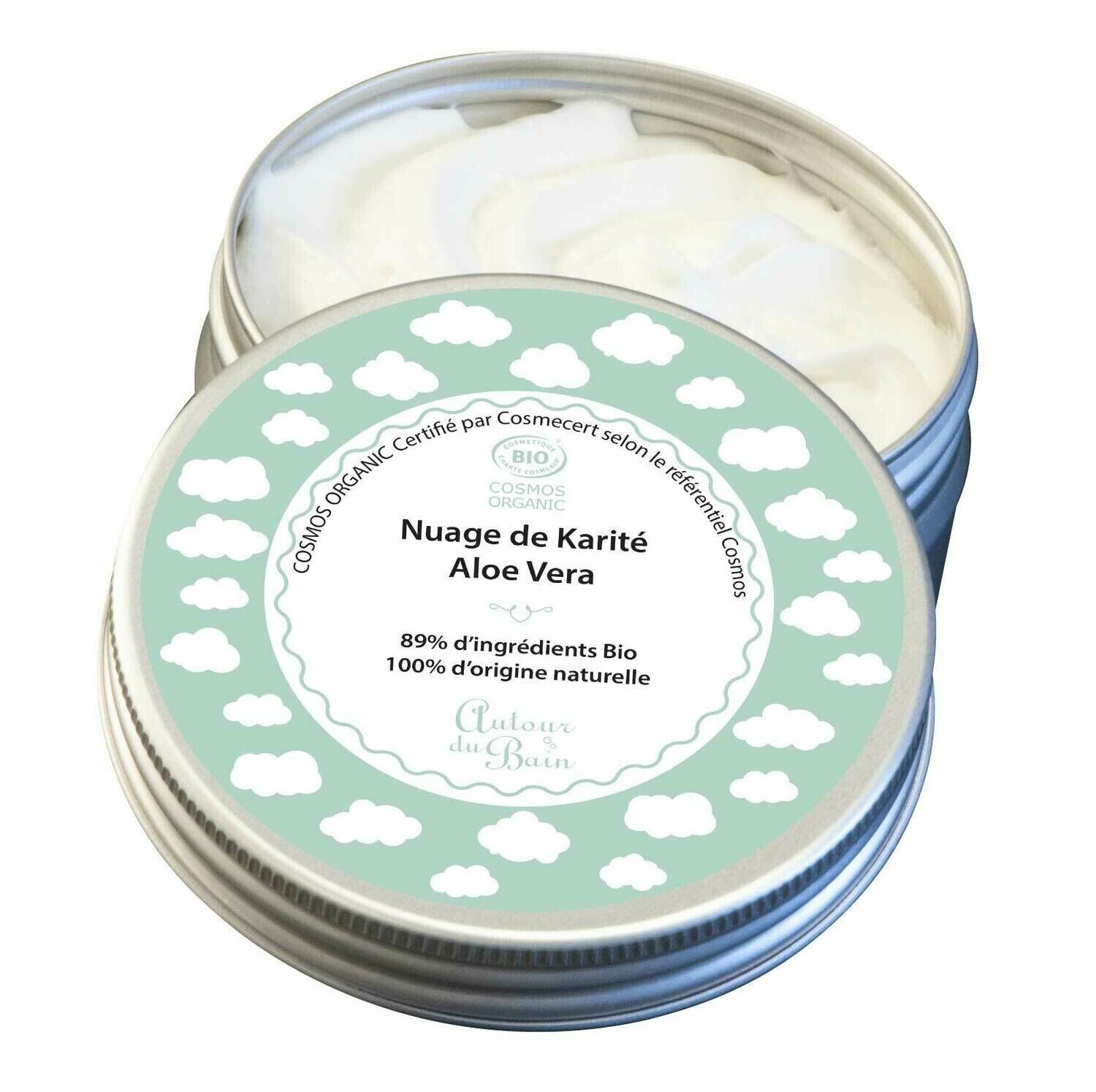 Nuage de Karité à l'Aloé Vera - Autour du Bain
