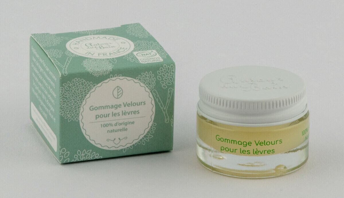 Gommage Velours pour les lèvres 15ml - Autour du Bain