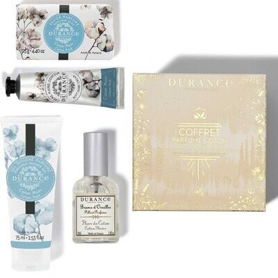 Coffret Parfumé Coton Musc Noël - Durance