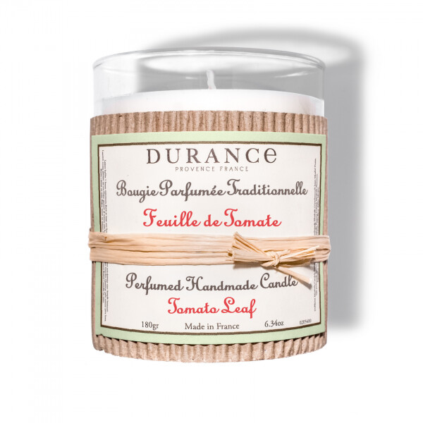 Bougie Bougie "Feuille de Tomate" 180g - Durance