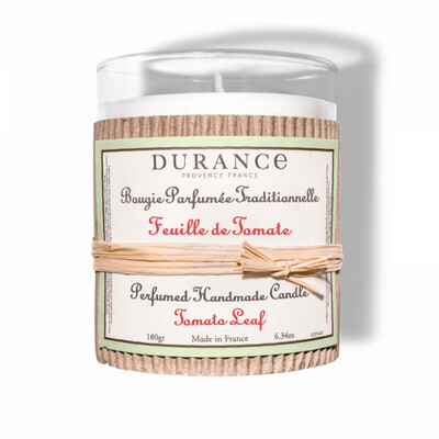 Bougie Bougie "Feuille de Tomate" 180g - Durance