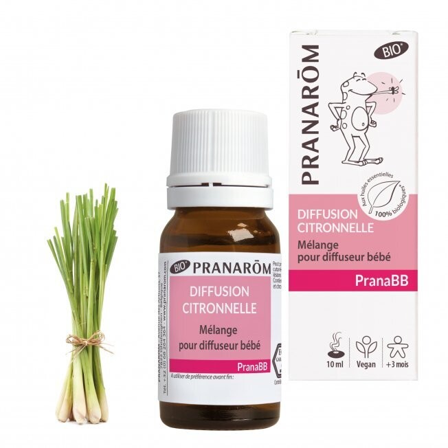 Diffusion Citronnelle 10ml Bio - Pranarom