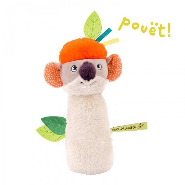 Hochet pouët Koco Hochet pouët Koco "Dans la jungle" - Moulin Roty