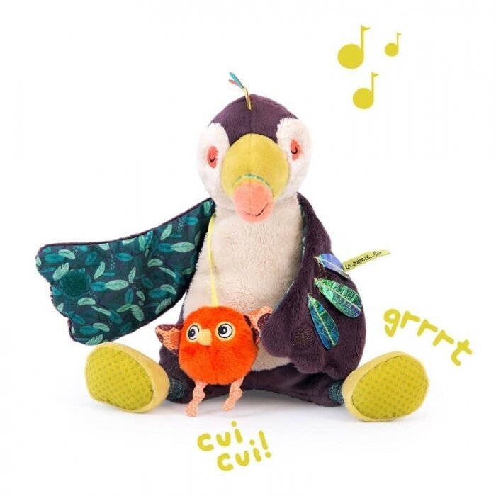 Peluche musicale Pakou Peluche musicale Pakou "Dans la Jungle" - Moulin Roty