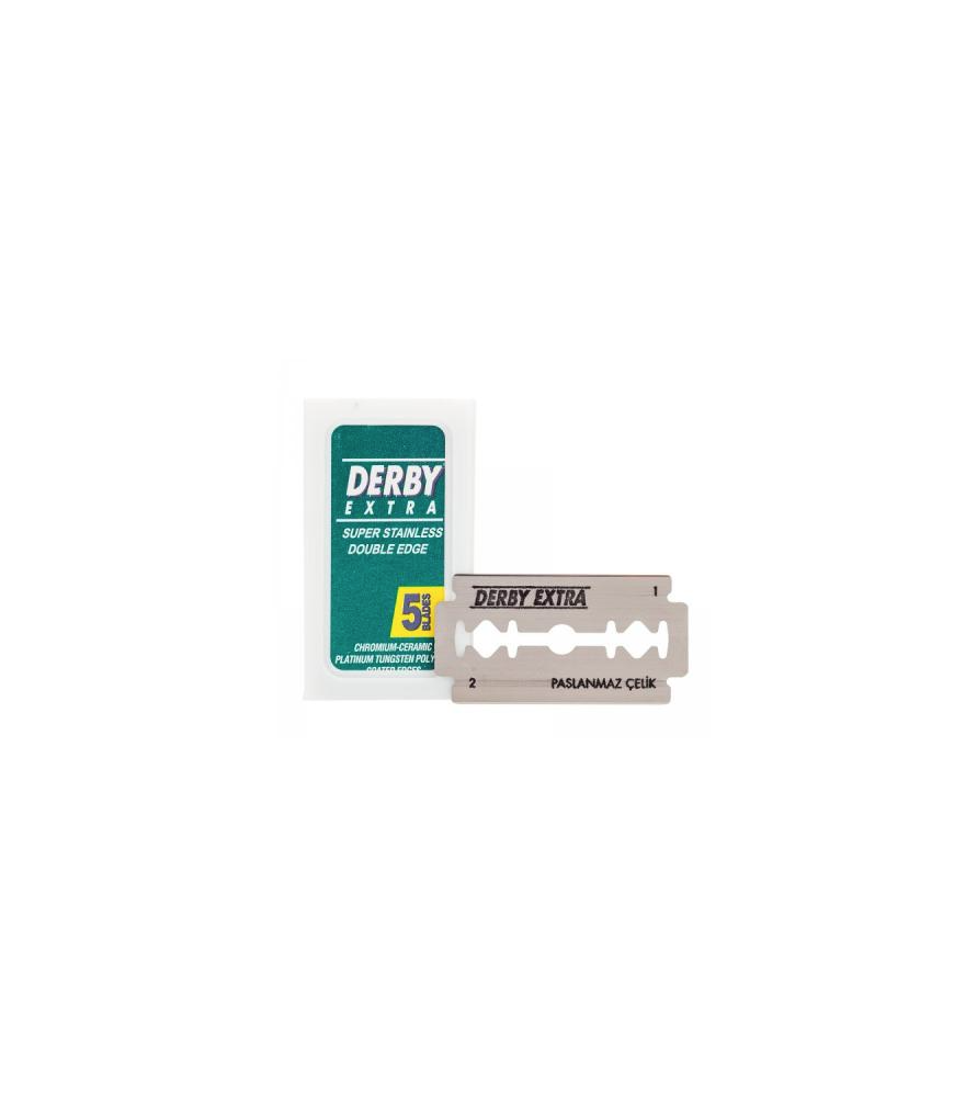 Paquet de 5 Lames Derby - Man's Beard