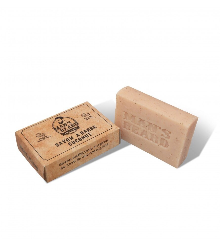 Savon Exfoliant Coconut 100g - Man's Beard