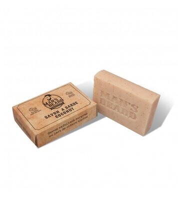 Savon Exfoliant Coconut 100g - Man's Beard