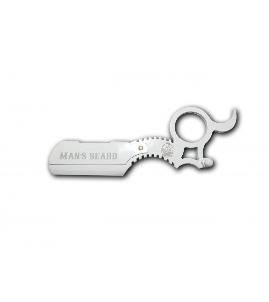 Shavette Small Blade White  - Man's Beard