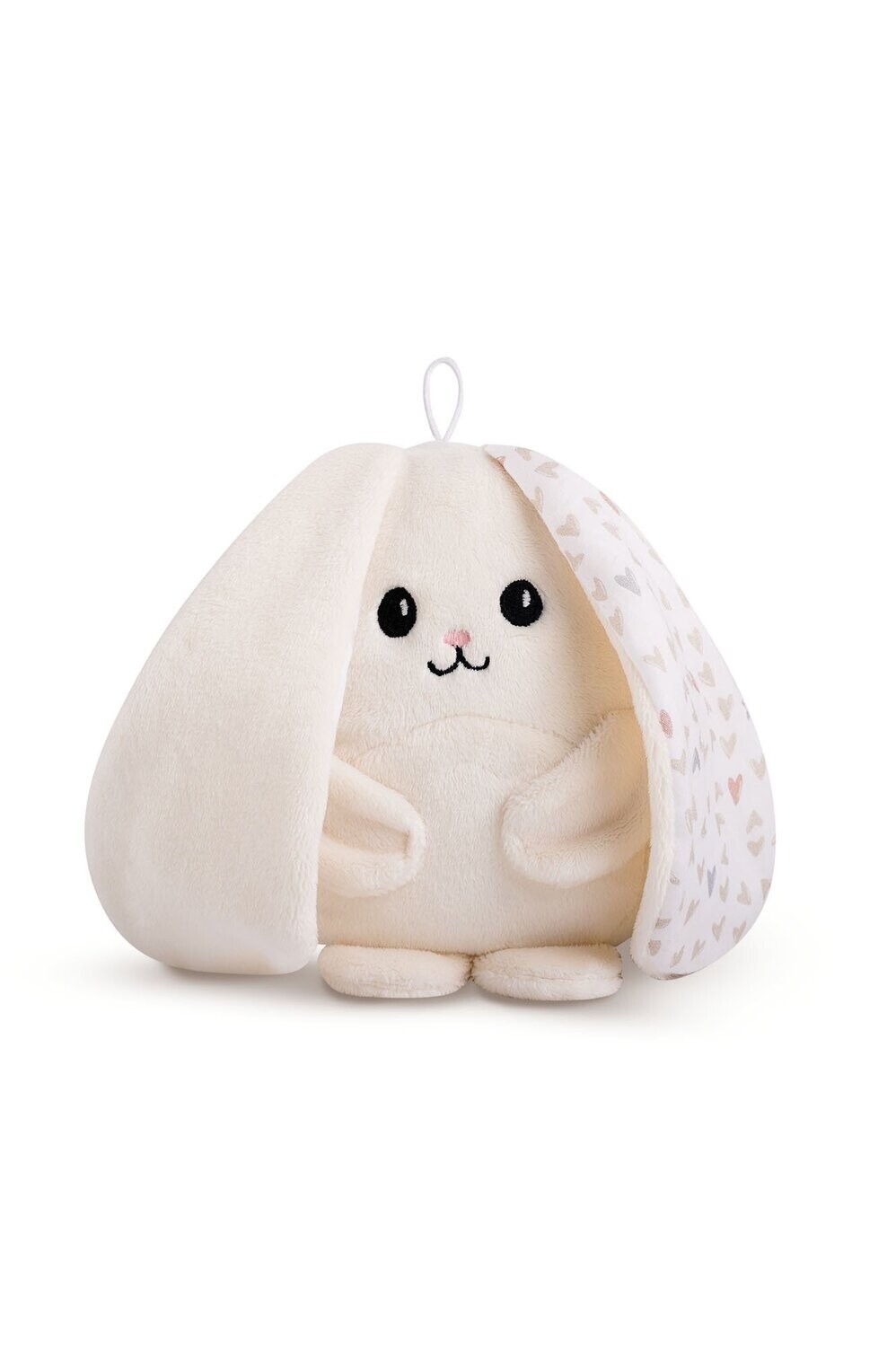 Lapin écru premium / coeur bleu - My Hummy