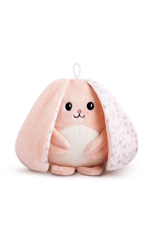 Lapin rose premium / coeur bleu - My Hummy Lapin rose premium / coeur bleu - My Hummy