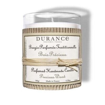 Bougie Parfumée "Bois Précieux" 180g - Durance