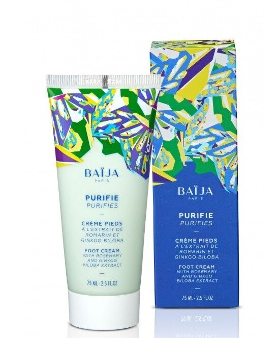 Crème Pieds Purifiante 75ml - Baïja Crème Pieds Purifiante 75ml - Baïja