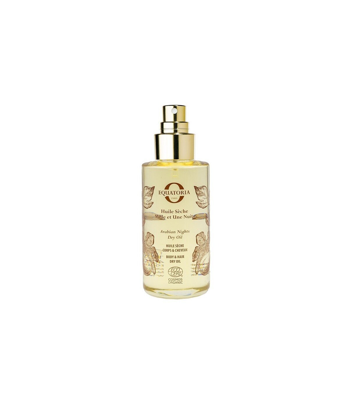 Huile Sèche Bio "Mille et Une Nuits" 125ml - Equatoria