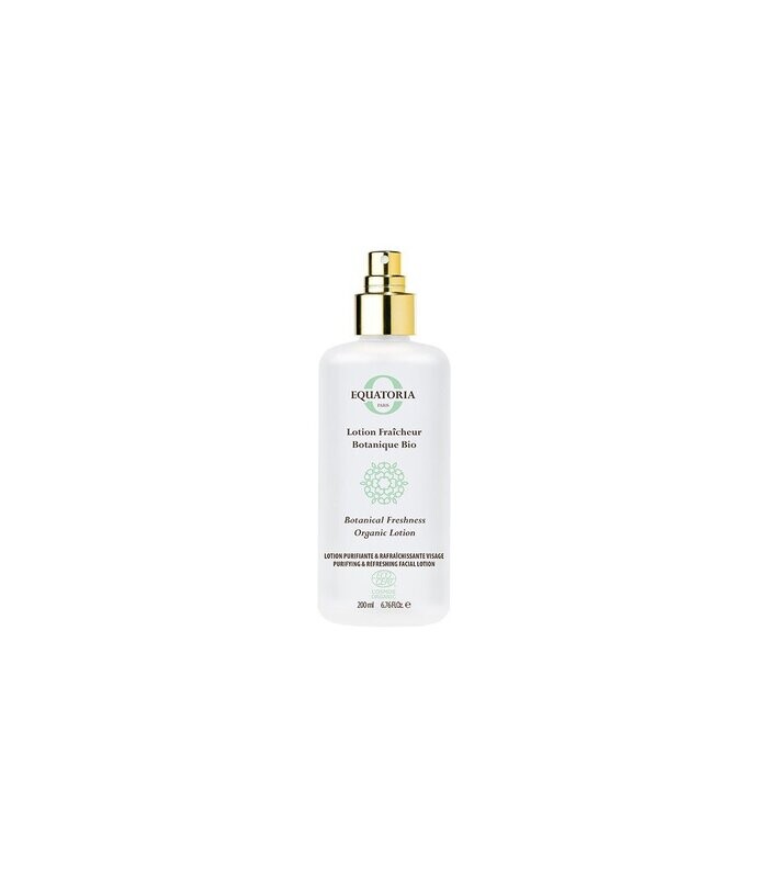 Lotion Fraîcheur Botanique Bio 200ml - Equatoria