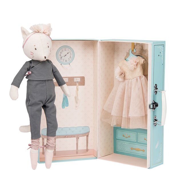 Valise penderie de Célestine "la petite école de danse" - Moulin roty