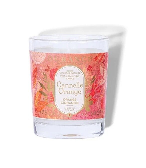 Bougie Parfumée "Cannelle Orange" 75g - Durance