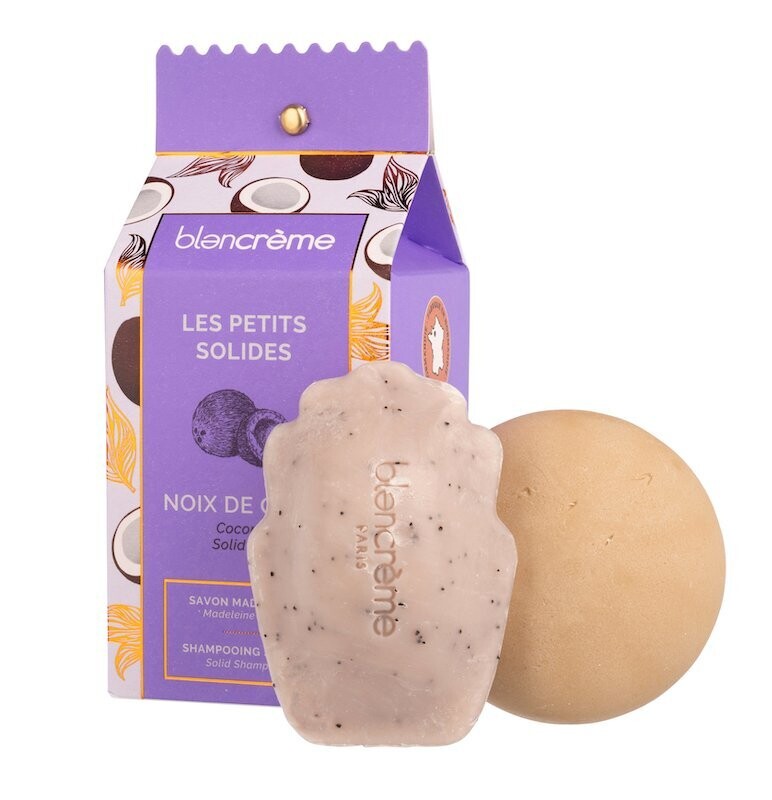 Duo Douceurs Savons Solides "Noix de Coco" - Blancrème