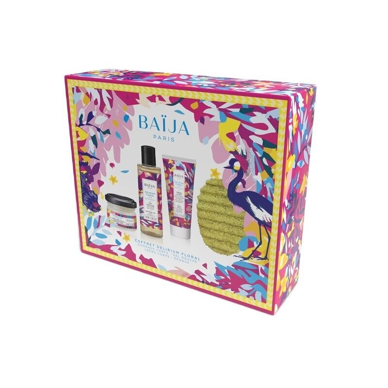 Coffret Eponge Corps "Delirium Floral" - Baïja
