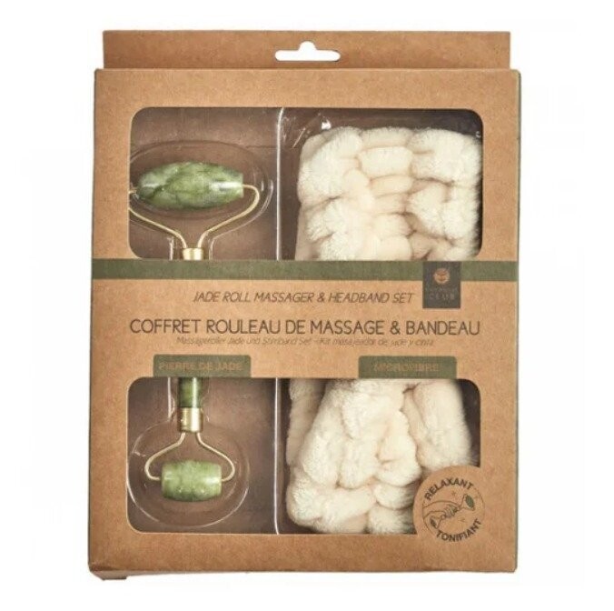 Coffret Rouleau de Massage + Bandeau - La Chaise Longue