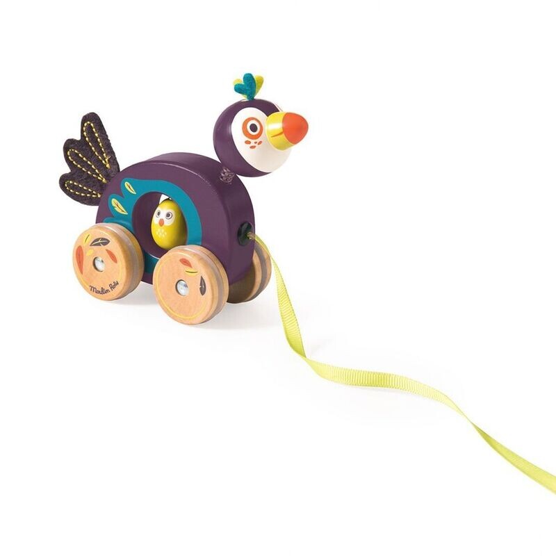 Toucan à tirer Toucan à tirer "Dans la jungle" - Moulin Roty