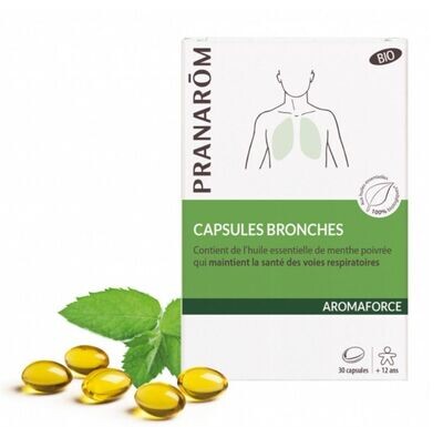Capsules Bronches BIO - Pranarôm Capsules Bronches BIO - Pranarôm