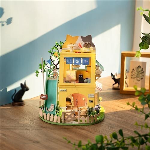 Kit maison miniature - Maison des chats - Rolife