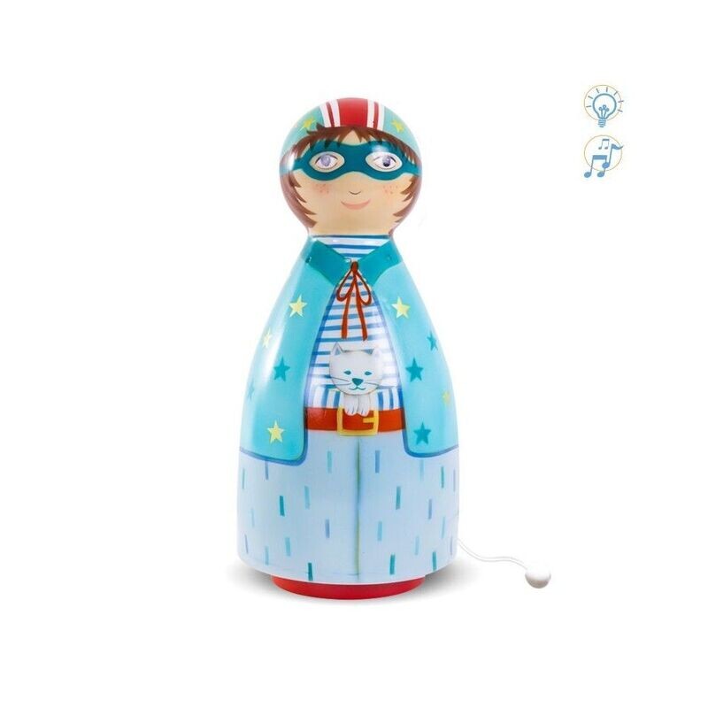 Lampe musicale Super-Héros - L'oiseau bateau Lampe musicale Super-Héros - L'oiseau bateau
