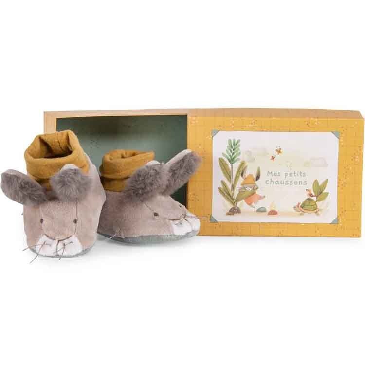 Chaussons lapin "Trois petits lapins" Moulin Roty