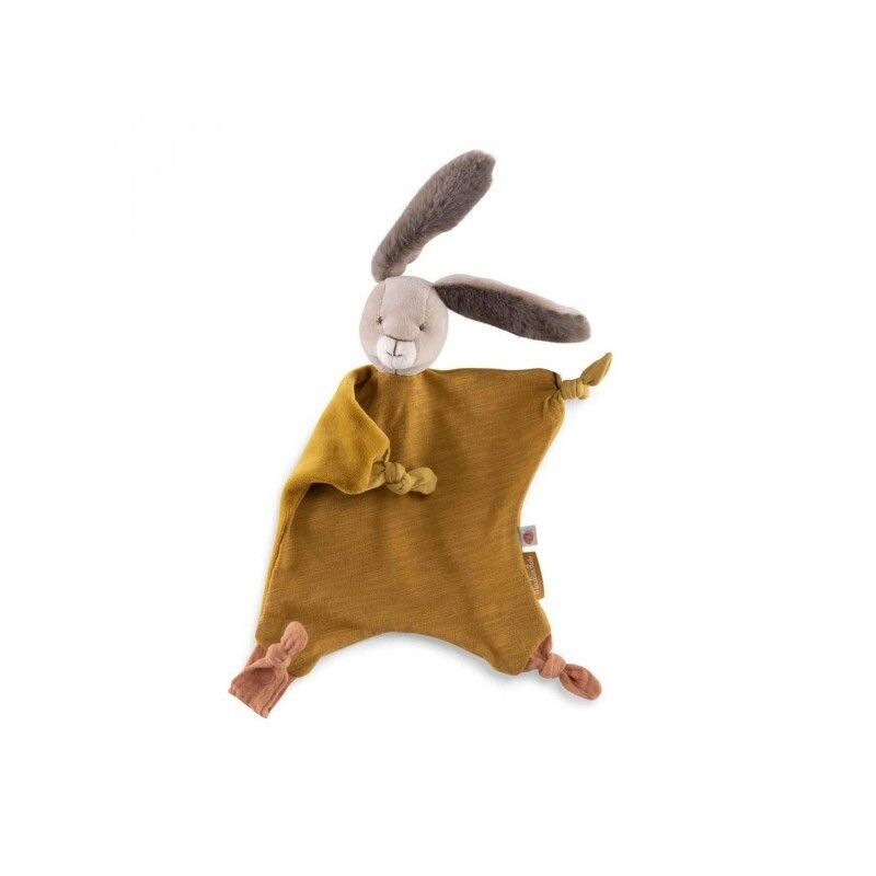 Doudou lapin ocre "Trois petits lapins" - Moulin Roty