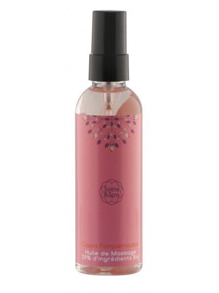 Huile Corps "Cassis - Pamplemousse" 100ml - Autour du Bain
