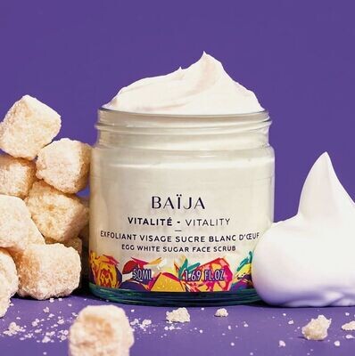 Exfoliant Visage Sucre Blanc d'œuf 50ML - Baija Exfoliant Visage Sucre Blanc d'œuf 50ML - Baija