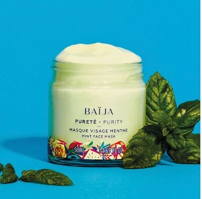 Masque Visage Menthe 50ML - Baija Masque Visage Menthe 50ML - Baija