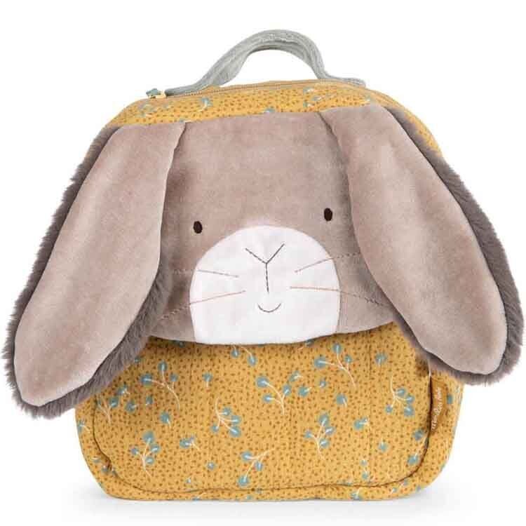 Sac à dos lapin ocre "Trois petits lapins" - Moulin Roty
