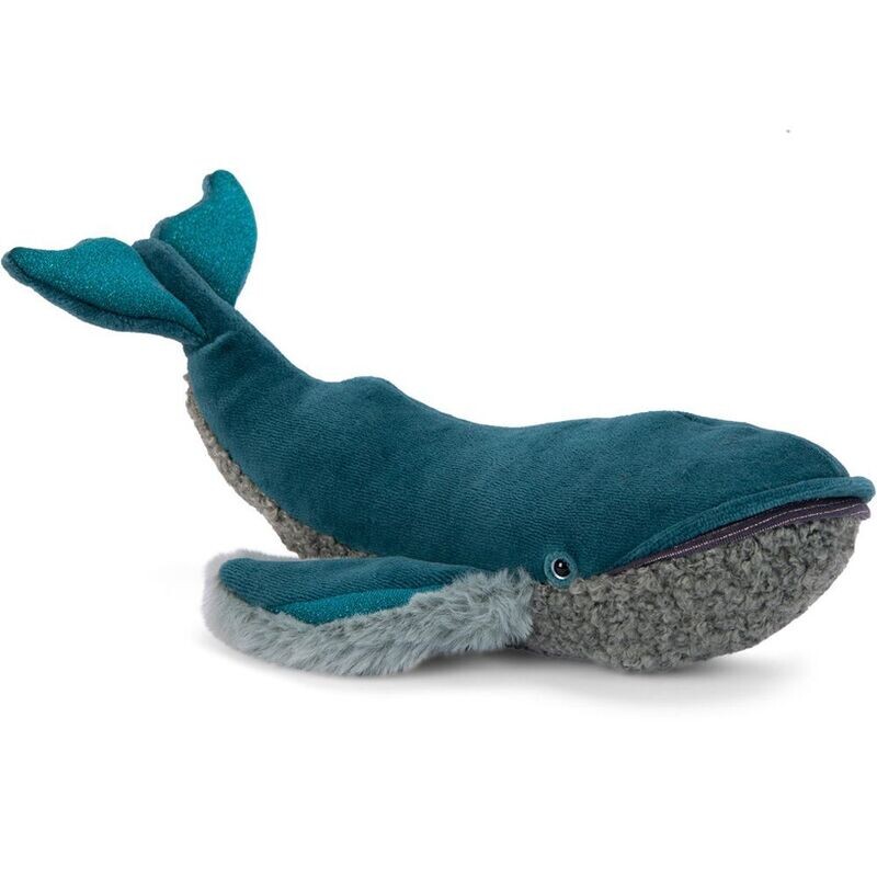Peluche petite baleine à bosses "Tout autour du monde" - Moulin Roty