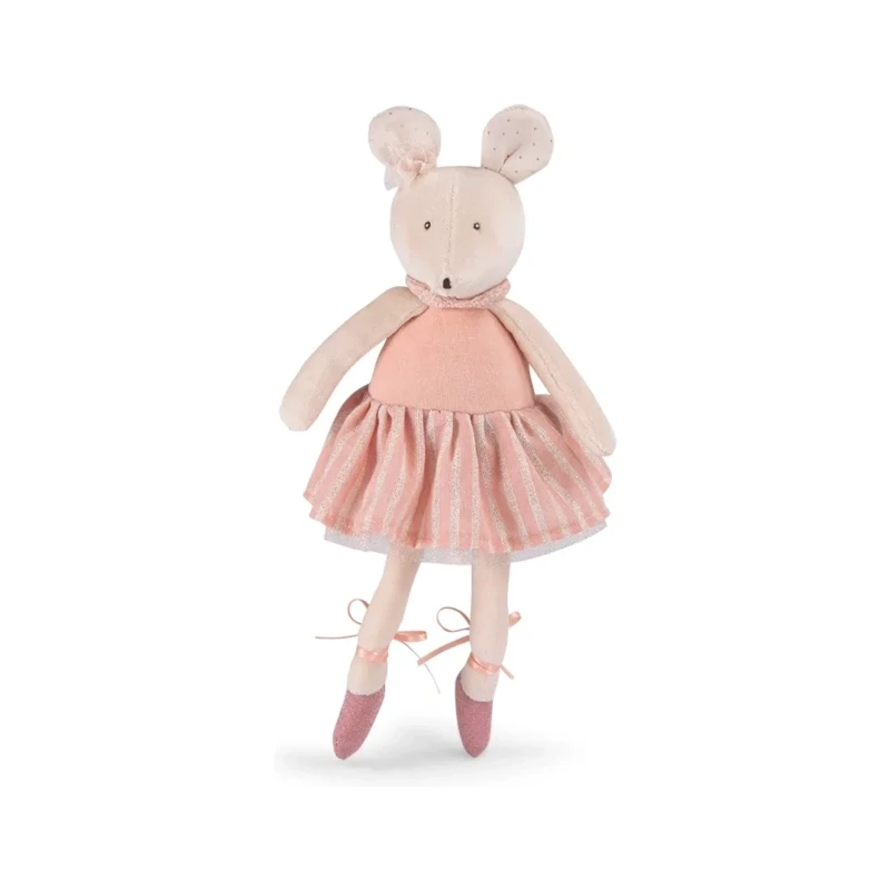 Poupée Anna souris rose "la petite école de danse" - Moulin Roty