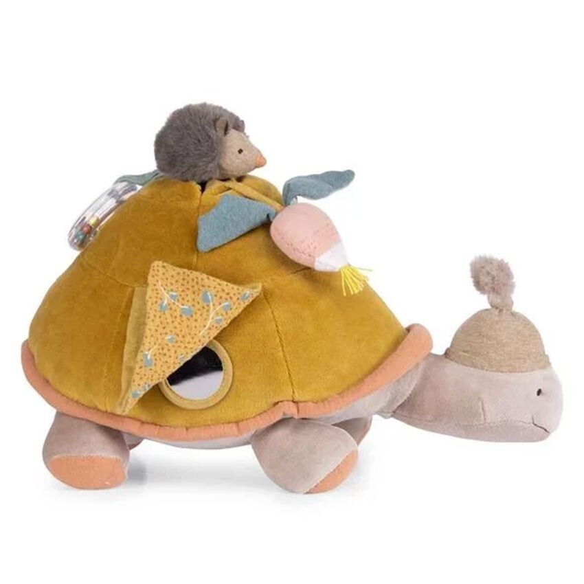 Grande tortue d'activités "Trois petits lapins" - Moulin Roty