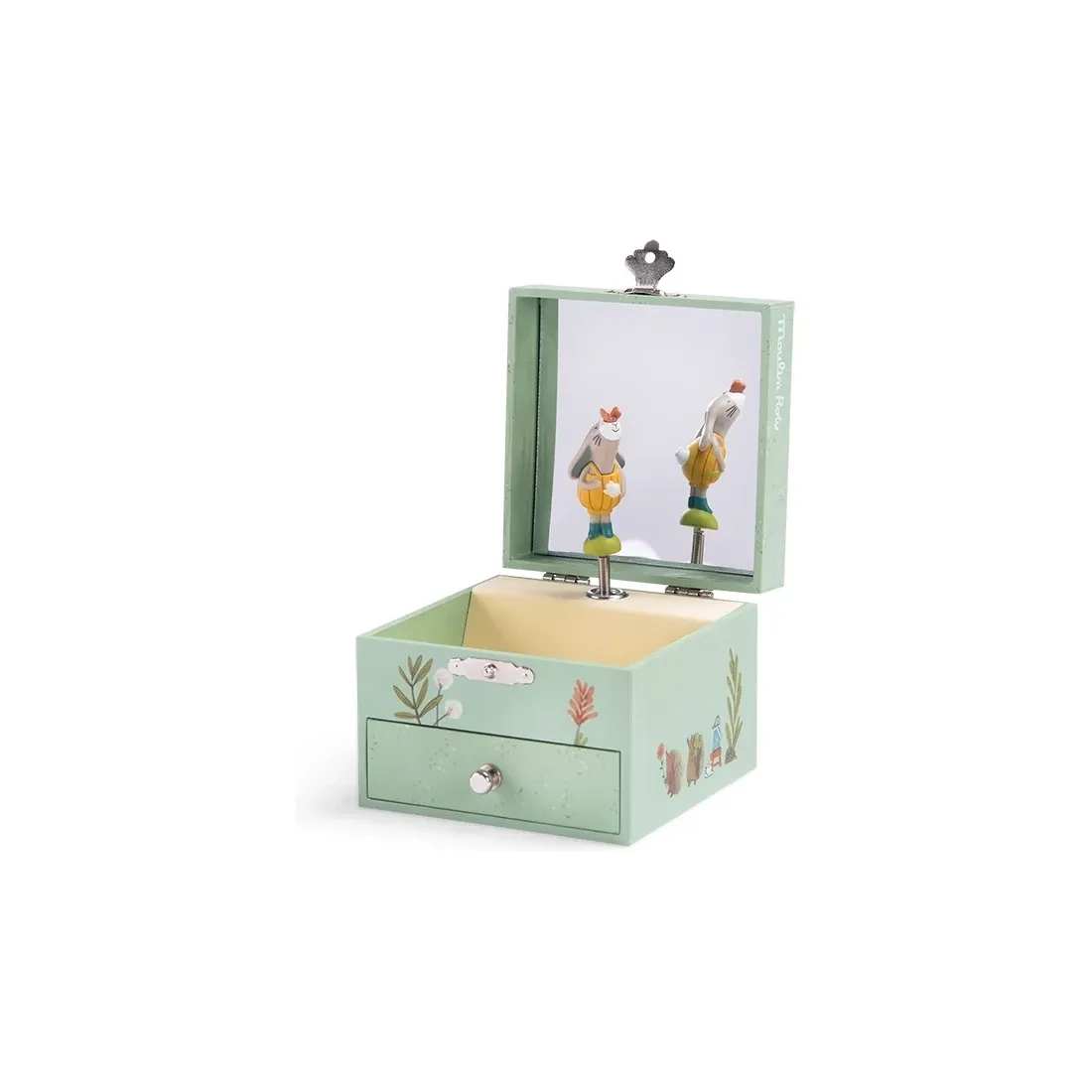 Boîte à musique coffret "Trois petits lapins" - Moulin Roty