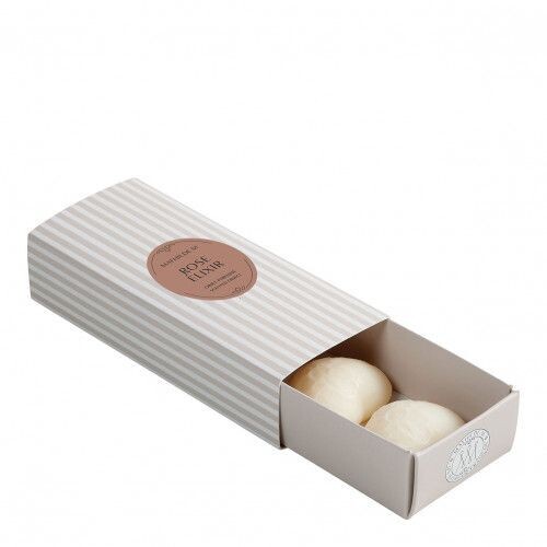 Coffret de 3 décors fondants en cire parfumée - Rose Elixir - Mathilde M