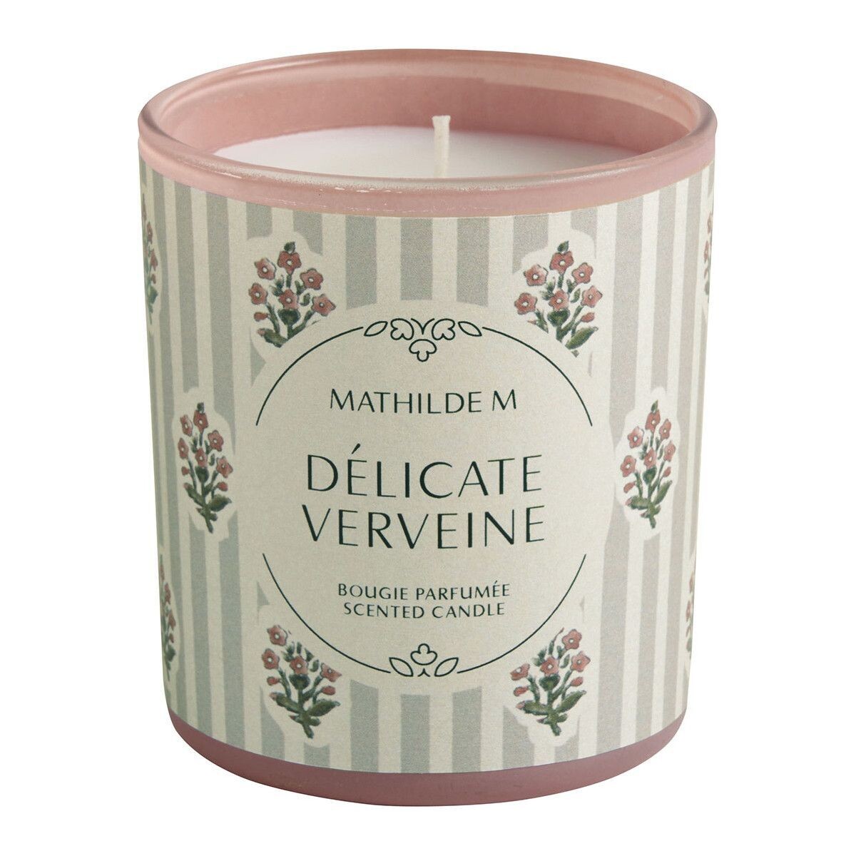 Bougie parfumée Soleil de Provence 160 g- Délicate Verveine - Mathilde M