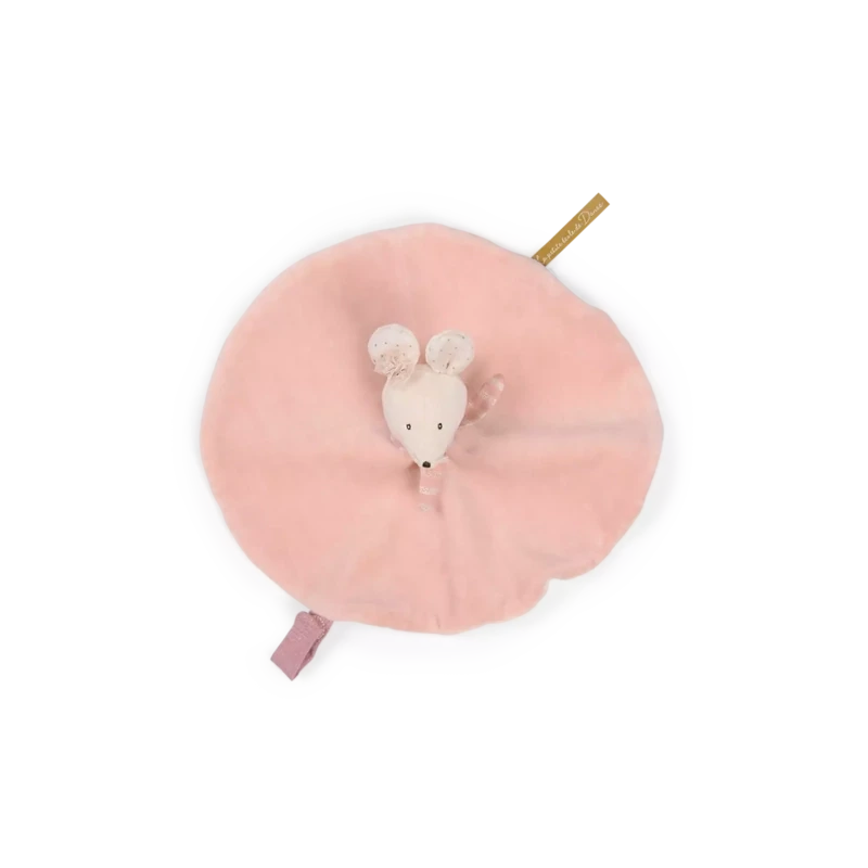 Doudou souris rose "la petite école de danse" - Moulin Roty