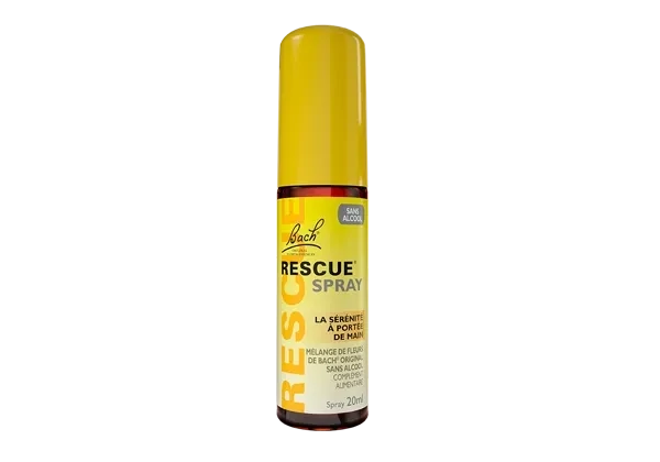 Rescue Spray Sans Alcool  20ml - Bach