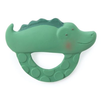 Anneau de dentition crocodile Anneau de dentition crocodile "Sous mon baobab" - Moulin Roty