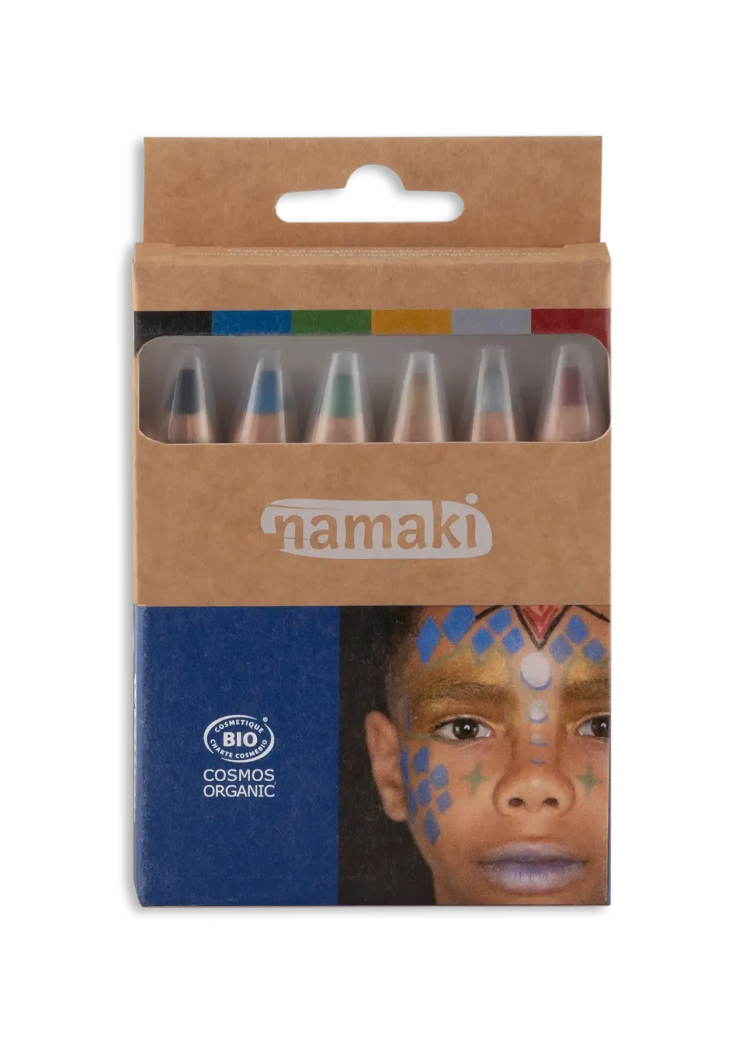 Kit 6 crayons de maquillage "Mondes intergalactiques" - Namaki