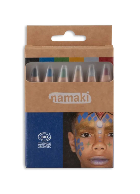 Kit 6 crayons de maquillage "Mondes intergalactiques" - Namaki