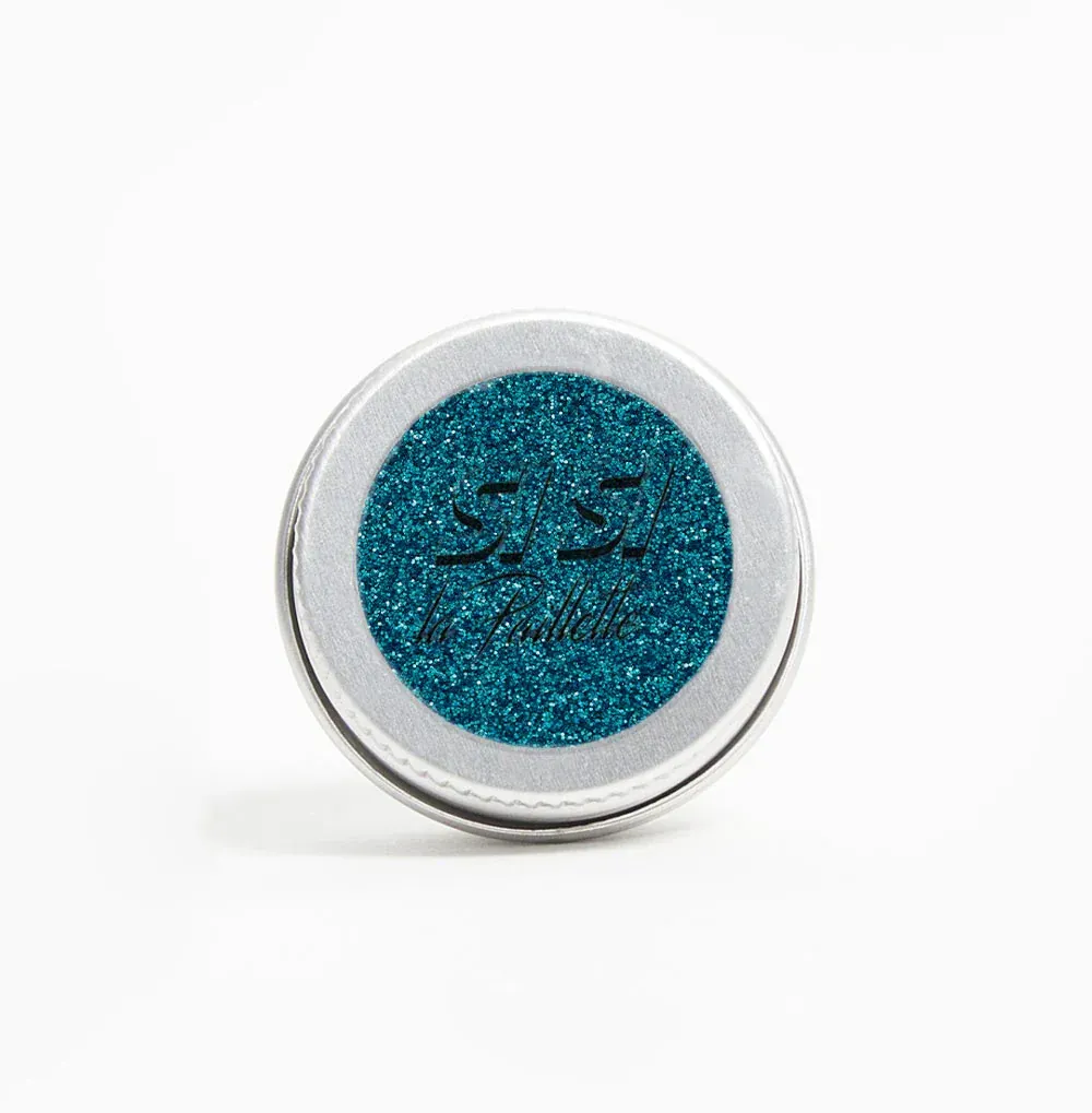 Paillettes turquoise fines - Si Si la Paillettes